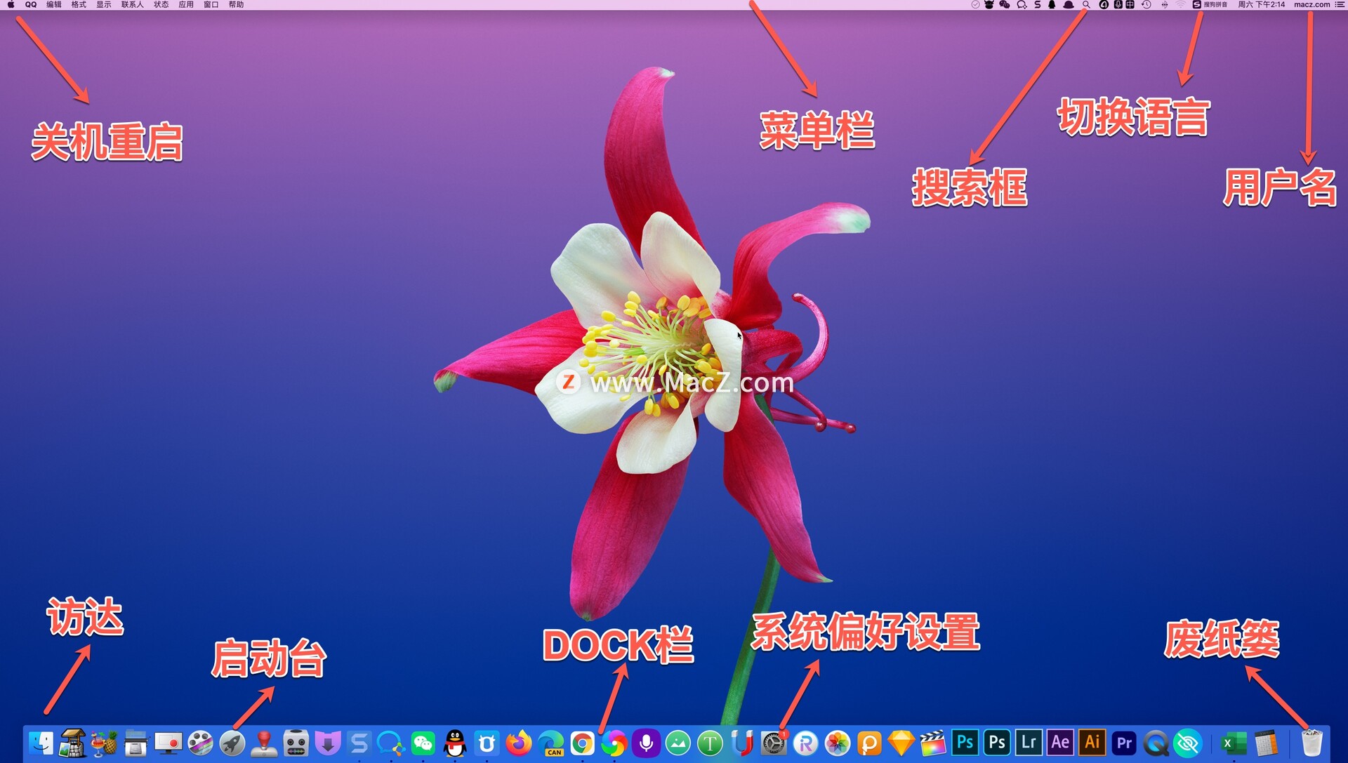 mac小白入门教程_macOS基础操作指南_苹果电脑怎么翻页
