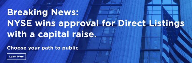 绕过投行IPO融资_纽交所上市公司年报_美国纽交所直接上市