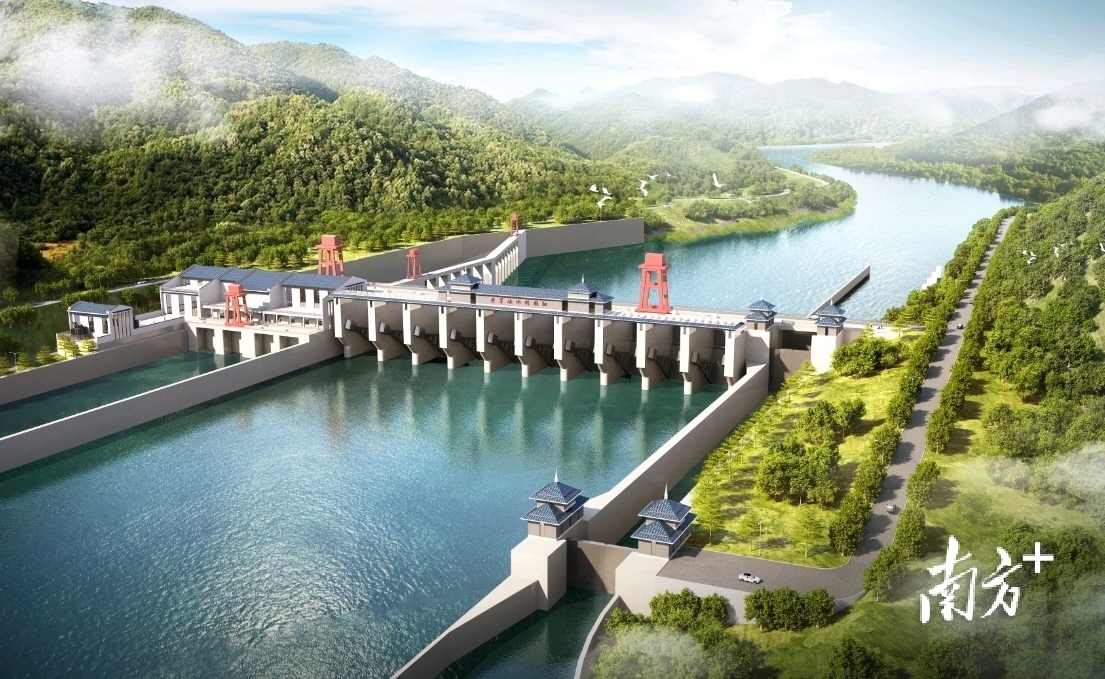 北江航道 粤水电_黄茅峡水库 北江流域防洪体系 连江中下游防御体系