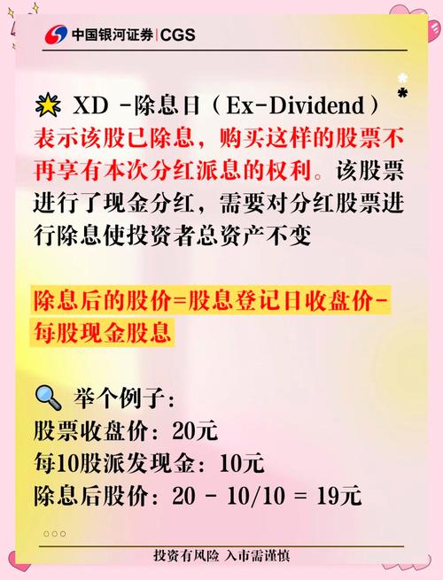股票代码XD是除息分红，新手开户交易必看